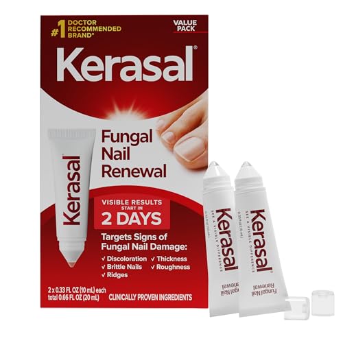 Kerasal Fungal Nail Renewal, Restorative Repair for Damaged Nails, 2 pack