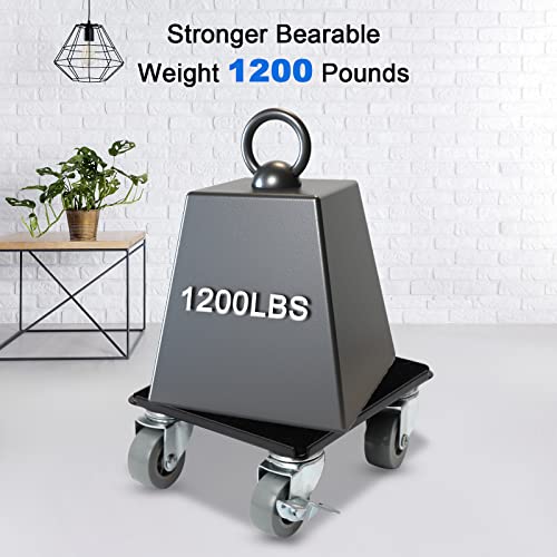 BSTCYZL Furniture Movers with Wheels & Furniture Lifter Set, Easy to Moving Heavy Furniture, for Moving Heavy Furniture, Refrigerator, Sofa, Cabinet360° Rotation Wheels Double Bearing Roller Mute by BSTCYZL - Image 5