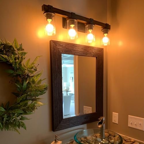Image of Brtstiun G25 LED Vanity Light Bulbs for Bathroom, Globe Bulb 40W Equivalent