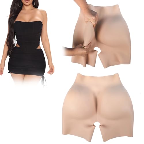 Culotte Rembourrée en Silicone de Qualité : Short Gainant Haute Définition Hanches