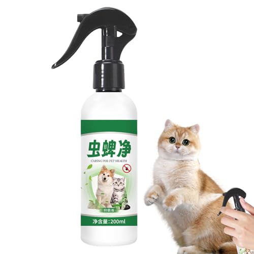犬用ダニよけスプレー、ペット用ダニよけスプレー,ノミ・マダニペッ トスプレー 220g - ノミ・ダニ駆除スプ レー、犬用ノミ・ダニ駆除剤、健康と保護のためのペット用品