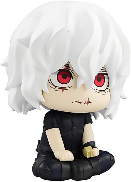 LUNK MHA Dabi Figures,Anime Midoriya Izuku Todoroki Shouto Action Figure MHA Shigaraki Tomura Cute Cake Topper Decoration Figurine Cartoon Hero Collection