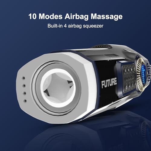 Leten 708 Thrusting Automatic Stroker Airbag Massage Hot Heating Electric Male Masturbator with 2 Silicone Sleeve Auto Stroking Sex Toy for Mens Penis Pleasure Voice Pocket Pussy for Men Device (A) - Image 5