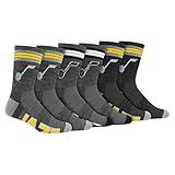 Ultra Game NBA Official Youth Athletic Cushioned Secure Fit Team Crew Socks, Utah Jazz, Assorted, Y9-11