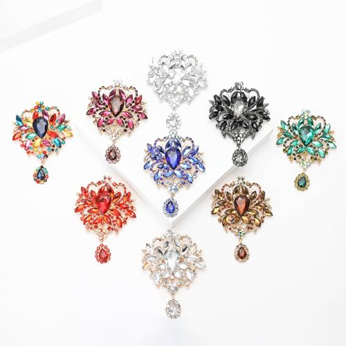 Broche en strass de qualité supérieure bijou chic Dame 81 - 4