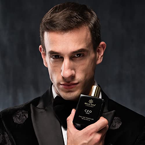 Bella Vita Luxury CEO MAN Eau De Parfum | Office Wear Perfume for Men with long lasting notes of Tonka and Agarwood| Premium Fragrance for Men | 100 ML - Image 4
