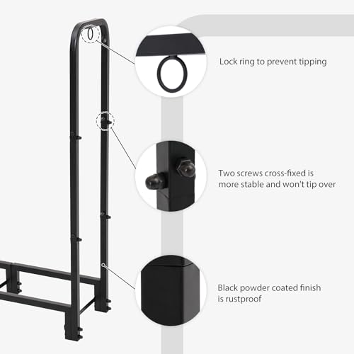 Neocozy FR001 4Ft Firewood Rack Outdoor With Cover thumb #3