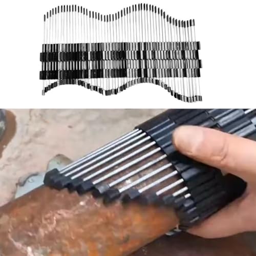 Solaughguy Outil de profilage de tuyau multifonction pour tuyaux de 0 à 25,4 cm | Jauge de contour manuelle avec construction en ABS et fil d'acier pour des tâches de mise en forme et de montage – vue 8