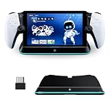 LANCUBE Charging Stand for PS Portal Remote Player, Charger Dock for PlayStation Portal,PS Portal Station with 7 RGB Light Modes and Type-C Cable (Black)