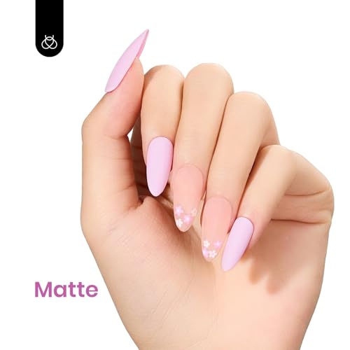 Image of Beetles Pink Gel Polish - Fairy Tale 15ML /0.51Fl Oz, Pastel Light Pink Gel Nail Polish, Soak Off UV LED Lamp Nail Art, Long-Lasting Manicure Salon DIY Home Bright Summer Nails