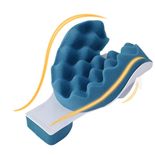Cervical Pillow Neck and Shoulder Pain Relief Massage Traction Device Support Relaxer