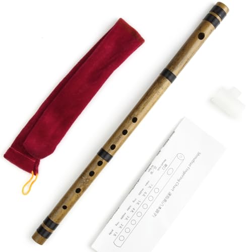Natural Bamboo Japanese Shinobue Flute 8 Hon