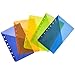 Avery Mini Binder Pockets for 3 Ring Binders and 7 Ring Binders, Assorted Colors, for 5.5