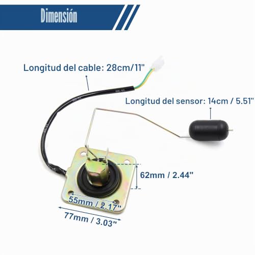 Sensor de nivel de combustible para solucionar fallos en Haojue 3