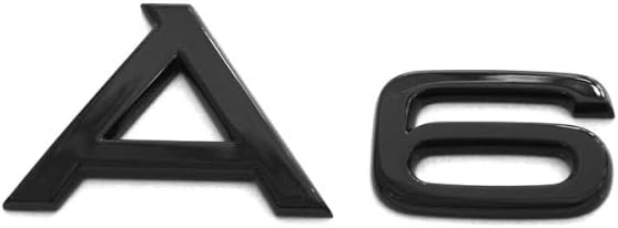 Audi 4K0071803 Lettering A6 Black Tuning Exclusive Black Edition Emblem