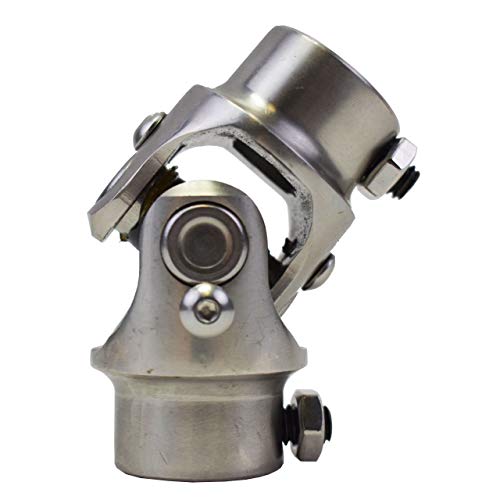 A-Team Performance - Forged Stainless Steel Yokes Steering Shaft Universal U-Joint 1" Dd To 3/4" Dd #TOP4