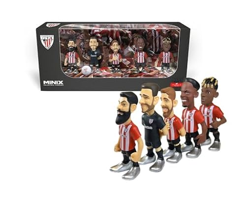 MINIX - Figura de Acción Athletic Club Bilbao - Coleccionables para Exhibición - Idea de Regalo - Juguetes para Niños Y Adultos - Fans De Fútbol - MN15092 | Ya disponible en tu tienda friki favorita! En mundofriki.es!