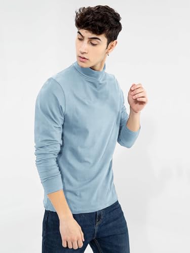 Image of Noble Monk Mens Round Neck Printed T-Shirt |Drop Shoulder Oversized Tshirt | Loose Fit Tshirt for Men