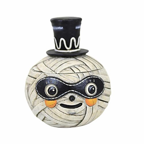 Contenedor Mummy Moe de Bethany Lowe Designs JP2032 para caramelos de Halloween 2