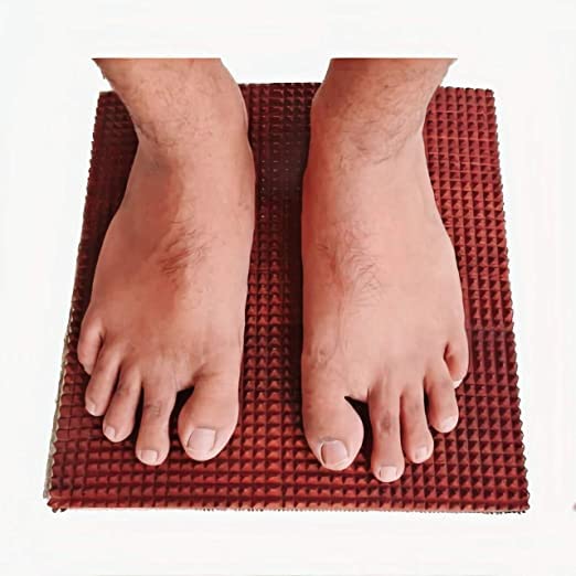 AHCP ACUPRESSURE HEALTH CARE PRODUCT Premium Manual Acupressure Wooden Mat / Plate For Ft Care|Acupressure Wooden Plate For Full Body Relaxation|Improve Blood Circulation (Premium Size:12 X12 Inches) AHCP ACUPRESSURE HEALTH CARE PRODUCT Premium Manual Acupressure Wooden Mat / Plate For Ft Care|Acupressure Wooden Plate For Full Body Relaxation|Improve Blood Circulation (Premium Size:12 X12 Inches)