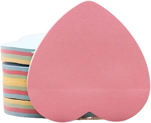 LUAMY 粘着パッド 取り外し可能 ポストイットノート かわいい 100個 正方形 マルチカラー 家庭 粘着性 オフィス 学校 オプションのパターン メモ 付箋