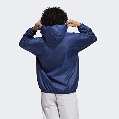 Coupe-vent léger de skateboard adidas noir - Veste de skate technique et fluide - 4
