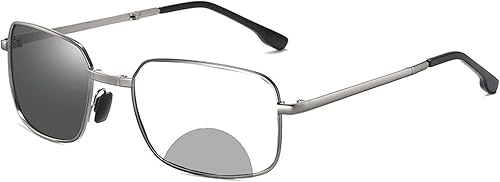 Miniatura 9 de Gafas de lectura bifocales fotocromáticas de transición plegables portátiles para hombres y mujeres, lentes de sol de trabajo de seguridad