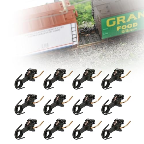 12pcs N Scale Long Couplers for Freight Cars HP10150