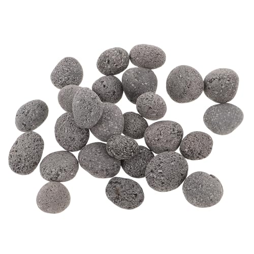 DIYEAH 1 Borsa di Pietre per Sauna a Vapore da 1 kg - Piccole Pietre Riscaldanti per Braciere da Sauna Secca Piccole Pietre Naturali di Ricambio per Interni ed Esterni
