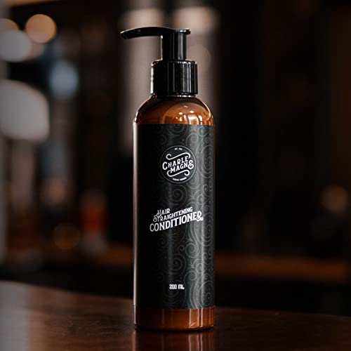Charlemagne Hair Straightening Conditioner - Hair Conditioner For Men - Developed By Barbers - Made In Germany - 200 ml Conditioner For Hair - Hair Conditioner Men - Hair Softener Men - Image 4