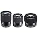 Sigma 16mm, 30mm, 56mm f/1.4 DC DN Contemporary 3-Lens Kit for Micro Four Thirds
