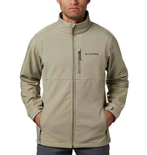 Image of Columbia Men Polyester Short Length Omni-Shield Ascender Softshell Hiking and Trekking Jacket
