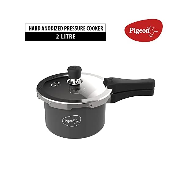 Pigeon Aluminium Hard Anodised Pressure Cooker Outer Lid with Induction