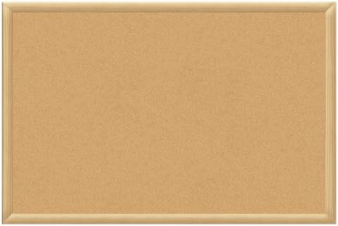The Board Dudes: Cork Board - Oak Frame (24" x 36")