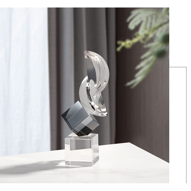 Dekoracja biurka Geometryczny Półokrąg 3D Kryształ Nowoczesny minimalistyczny Styl Dekoracje Artystyczne Biuro Hotel Salon Ganek Pulpit Grafika Dekoracje na biurko