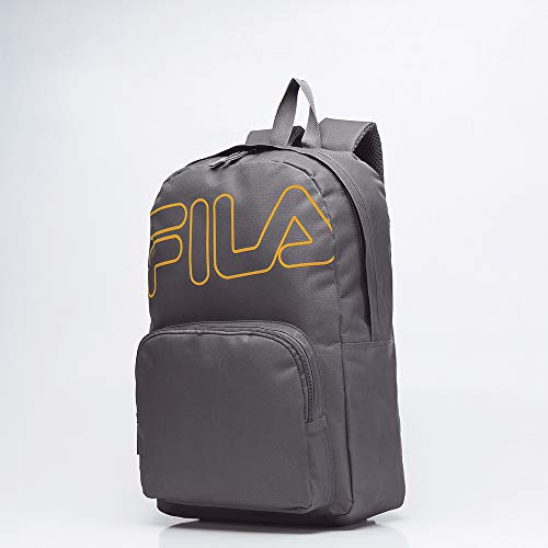 Mochila, Outline, Fila, Unissex, Cinza