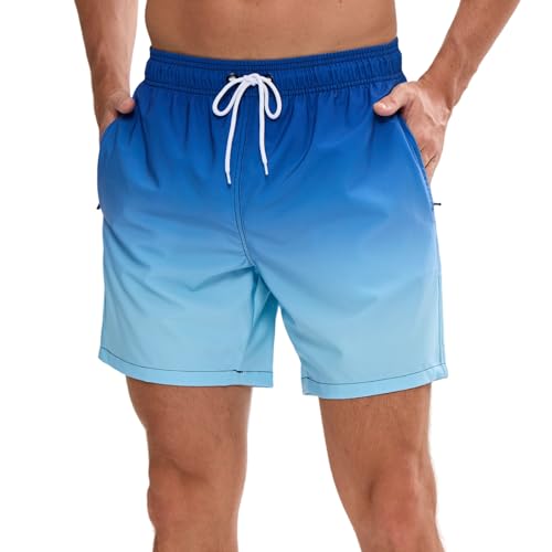 Vorvowry Badeshorts Herren Wasserdicht Schnelltrocknend Schwimmhose, Bequem...