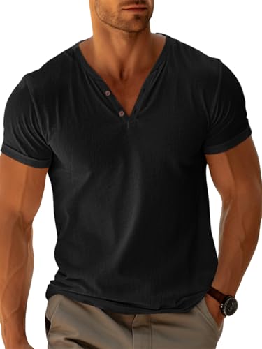 Runcati Camisetas casuales de manga
