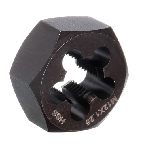 Troquel hexagonal M12 x 1.25 para reparar roscas métricas dañadas 3