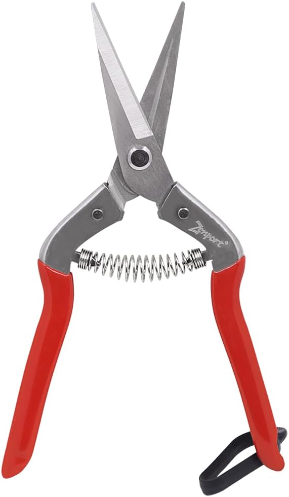Zenport H300S-12PK Harvest Shear, Red
