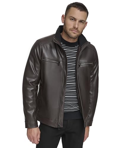 Calvin Klein Men's Outerwear Jacket,Heritage Brown,Extra Large