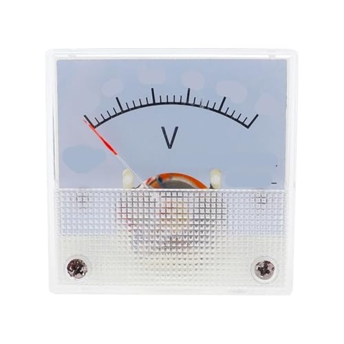 Voltmètre 30V 91C4-V cadran analogique 45 x 45 mm pour mesure de tension continue
