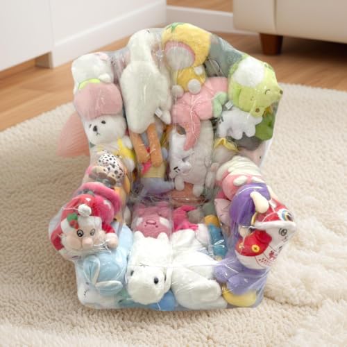 Organizador de peluches para niñas y bebés con funda impermeable 4