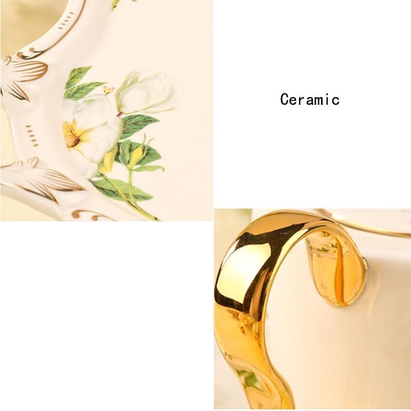 Coffee Cup Teapot With Tray Set Home Banquet Afternoon Tea