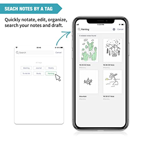 Syncpen3 Set- Newyes Smart Pen + Smart Notebook, Ocr Digital Pen For Students, Designer, Business Man, Record Notes, Bluetooth, Wireless, Ios #TOP4