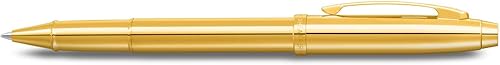 Miniatura 6 de Sheaffer 100 bolígrafos recargables con barril de oro PVD, tapa y ribete en caja de regalo premium