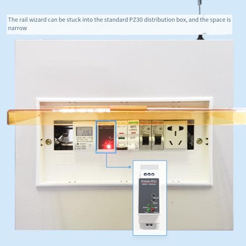 Convertidor RS485 a Ethernet servidor Protoss PE11-H Modbus RTU gateway MQTT carril DIN 7