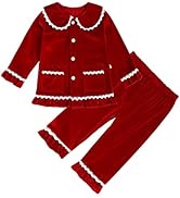 Verve Jelly Toddler Kids Baby Boy Girl Christmas Bathrobe Set Unisex Baby Long Sleeves Hooded Nig...