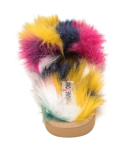 Image of Minnetonka Women's Unicorn Lolo Slipper Multi 6