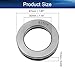 Bettomshin 1Pcs 51106 Thrust Ball Bearings, 30x47x11mm, 20.4kN Cr 42.2kN Cor High Temperature Bearing Steel for Rotating Applications Industry Machine Tool